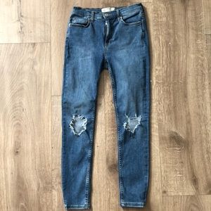 Free people ripped jeans